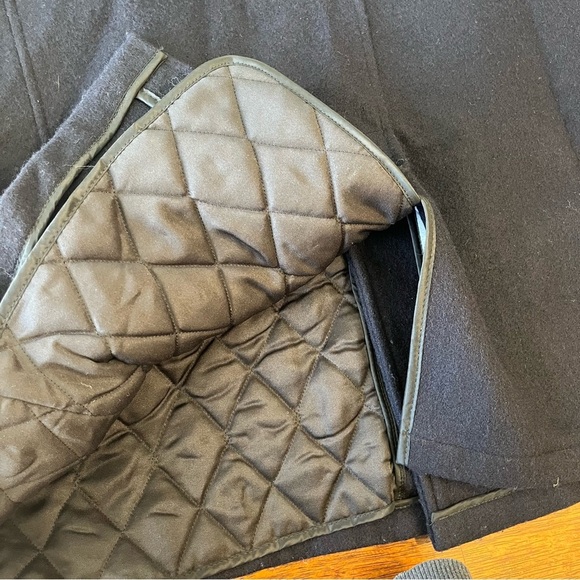 Men’s Woolrich Navy 100% wool coat jacket peacoat size XL - Picture 9 of 9